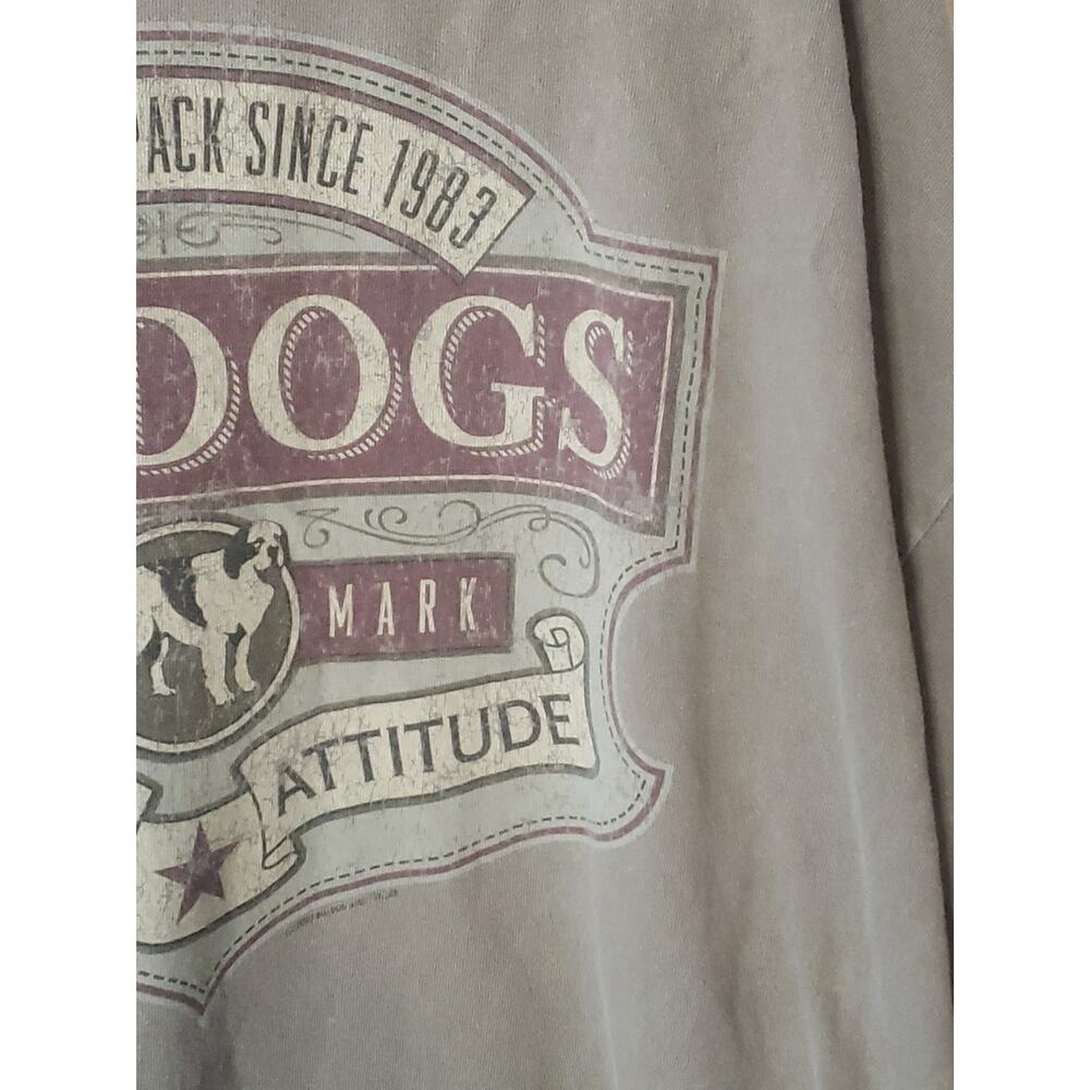 Vintage Big Dogs LS Tshirt 20th Anniversary size XXL 2XL 2000s 2003 - Picture 4 of 9